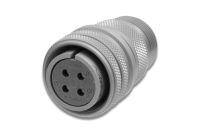 AMPHENOL 97-28-10S 28-10 (7CONTACTS) SOCKET INSERT; CONNECTOR TYPE:CIRCULAR; NO. OF CONTACTS:7; SERIES:97; CONTACT PLATING:SILVER; CONNECTOR SHELL SIZE:28; CONTACT GENDE