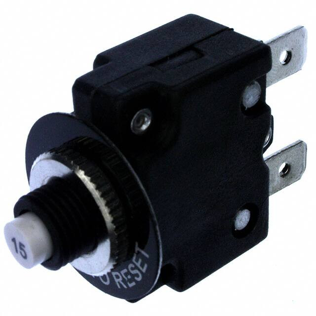 AIRPAX ATR20-A-63S-WB2-B-12.0A-2 THERMAL CIRCUIT-BREAKER; SERIES:ATR20; VOLTAGE RATINGVDC:50V; VOLTAGE RATINGVAC:250V; CURRENT RATING:12A; NO. OF POLES:1; ACTUATION:PUSH-TO-RESET; ACT