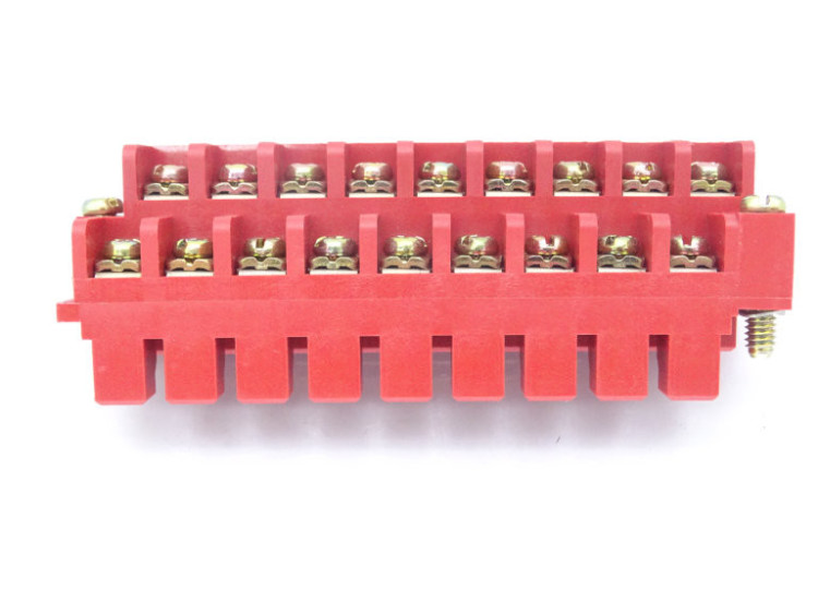 ALLEN BRADLEY 1746-RT25R  REPLACEMENT TERMINAL BLOCK (RED) USED WITH AC I/O MODULES