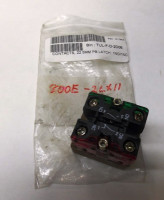 ALLEN BRADLEY 800E-2LX11 22.5MM PB LATCH, 2 ACROSS, 1 N.O. CONTACT(S), 1 N.C. CONTACT(S), STANDARD