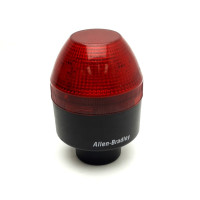 ALLEN BRADLEY 855BS-AFL4 BEACON LENS ROUND FRESNEL 90MM RED