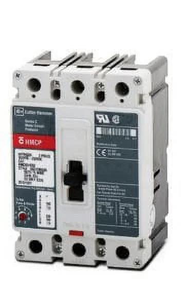 EATON CORPORATION HMCP050K2C CIRCUIT BREAKER 50AMP 3POLE 600VAC EATON CORPORATION HMCP050K2C CIRCUIT BREAKER 50AMP 3POLE 600VAC