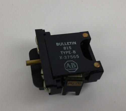 ALLEN BRADLEY X-37565 OVERLOAD RELAY 815 TYPE B 4POLE