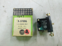 ALLEN BRADLEY X-37886 OVERLOAD RELAY LEFT HAND SIZE2 BUL-709