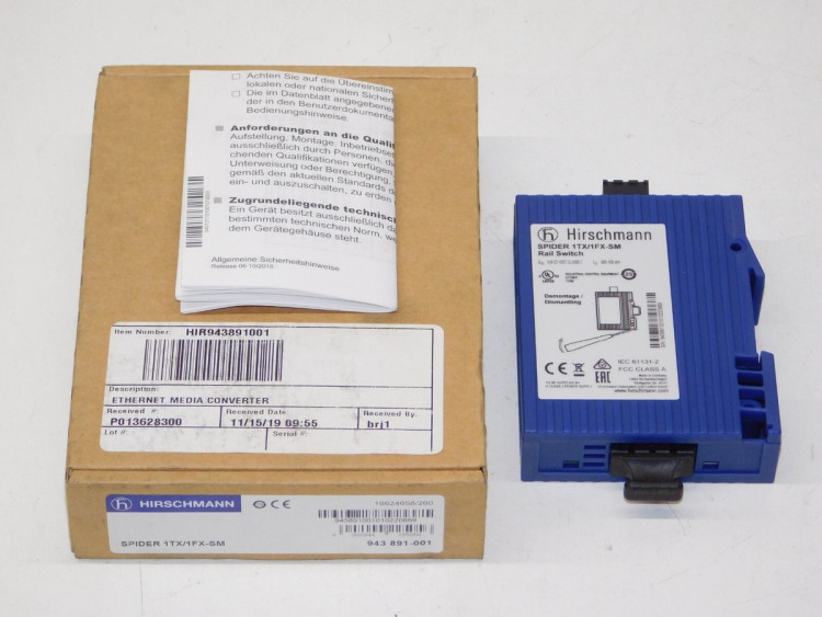 HIRSCHMANN INTERFACE CONVERTER FIBER HIRSCHMANN INTERFACE CONVERTER FIBER