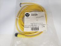ALLEN BRADLEY 889R-F3ACA4 QD CORDSET, AC MICRO, STRAIGHT FEMALE, 3-PIN, 4M, 22AWG