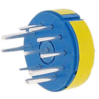 AMPHENOL 97-28-19S 97 SERIES SOLDER TYPE INSERTS, BODY STYLE, CRIMP/SOLDER TERMINATION, 28 SHELL SIZE, 28-19 INSERT ARRANGEMENT, GENDER, 10 CONTACTS