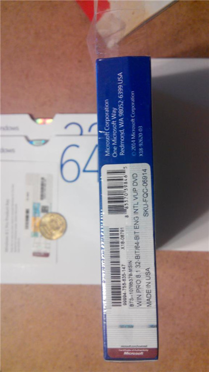 Право пользования на WinPro 8.1 FQC-08190 Право пользования на WinPro 8.1 FQC-08190