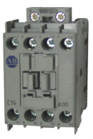 ALLEN BRADLEY 100-C16KF400 CONTACTOR, SCREW TERMINALS, 7.5KW/400V, COIL 2 TERMINALS, COIL TERMINALS AT LINE SIDE, CONTROL VOLTAGE 230V 50/60HZ, 4 N.O. MAIN POLES, SINGEL PACK