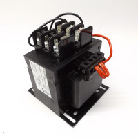 ALLEN BRADLEY 1497-F-M4-3-N CONTROL CIRCUIT TRANSFORMER, SINGLE PHASE, RATING 350 VA, PRIMARY 380/400/415 V, SECONDARY 115/230 V, WITH 2-POLE PRIMARY AND 1-POLE SECONDARY TOP MOUNTED FUSE BLOCK UL-STANDARD COMPLIANT