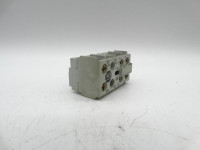 ALLEN BRADLEY 195-MA13 195-MA AUXILIARY CONTACT ADDER DECK, 1 N.O / 3 N.C