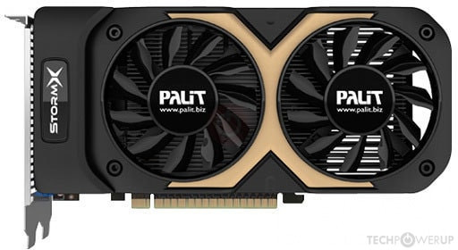 Видеокарта 2Gb Palit GeForce GTX 750Ti StormX Dual 2GB GDDR5 (PCI-e, mHDMI, Dual-link DVI-D, CRT, 2x GP Видеокарта 2Gb Palit GeForce GTX 750Ti StormX Dual 2GB GDDR5 (PCI-e, mHDMI, Dual-link DVI-D, CRT, 2x GP