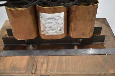 ALLEN BRADLEY 1388-T100DR TRANSFORMER 10KVA 240/480 3PH PRI 120 3PH SEC 35.5 ALLEN BRADLEY 1388-T100DR TRANSFORMER 10KVA 240/480 3PH PRI 120 3PH SEC 35.5