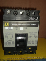 GROUPE SCHNEIDER FAL-34060  MOLDED CASE CIRCUIT BREAKER 480V 60A