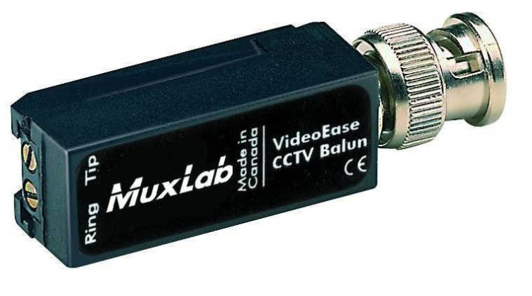 MUXLAB VIDEO EASE CCTV BALUN SCREW TERMINAL MUXLAB VIDEO EASE CCTV BALUN SCREW TERMINAL