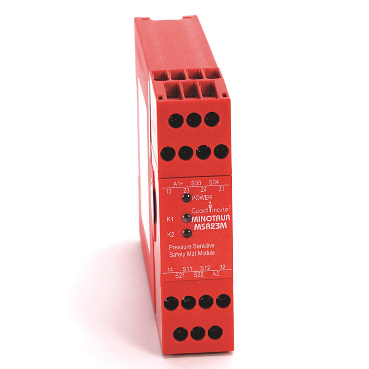 ALLEN BRADLEY 440R-P23071 MSR22LMSAFETY LIGHT CURTAIN MUTING RELAY 24V DC INPUTS 5NCSAFETY OUTPUTS 2NO AUXILIARY OUTPUTS 1NC REMOVABLE TERMINALS 45MM HOUSING ALLEN BRADLEY 440R-P23071 MSR22LMSAFETY LIGHT CURTAIN MUTING RELAY 24V DC INPUTS 5NCSAFETY OUTPUTS 2NO AUXILIARY OUTPUTS 1NC REMOVABLE TERMINALS 45MM HOUSING