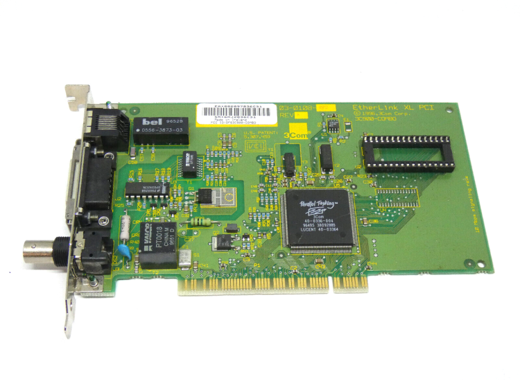 3COM 03-0108-002 NETWORK INTERFACE CARD ETHERLINK XL PCI
