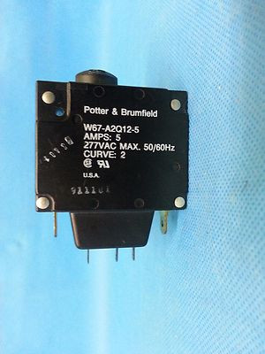 CIRCUIT BREAKER MAGNETIC 5AMP 277V CIRCUIT BREAKER MAGNETIC 5AMP 277V