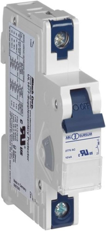 ABL SURSUM D2T1 CIRCUIT BREAKER 2AMP 1POLE 240/415V D-CURVE D.R.M.