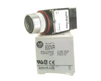 ALLEN BRADLEY 800MR-A2B 800MR MOMENTARY CONTACT PUSH BUTTON UNITS, NON-ILLUMINATED, FLUSH HEAD, BLACK, 2 N.O. - 2 N.C., STAB TERMINALS