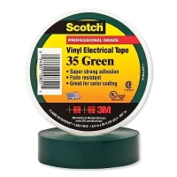 3M 35-GREEN-1/2 PRICE/ROLL; VINYL COLOR CODING TAPE 1/2" X 20
