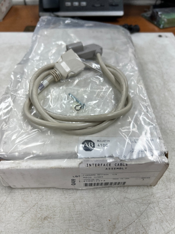 ALLEN BRADLEY 4100-CCF3 CABLE ASSEMBLY FOR FLEX I/O INTERFACE ALLEN BRADLEY 4100-CCF3 CABLE ASSEMBLY FOR FLEX I/O INTERFACE