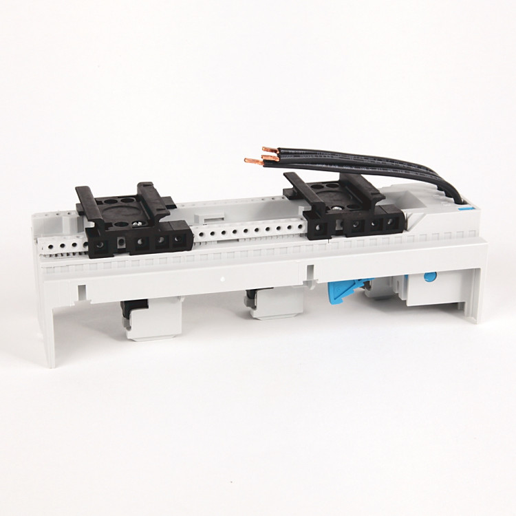ALLEN BRADLEY 141A-GS54RR25 MODULAR MOUNTING SYSTEM, STANDARD BUSBAR MODULE, 200MM HIGH, 54MM WIDTH, 2 MCS.SPECIFIC PLASTIC HAT RAIL, WITH WIRES CONNECTION, CURRENT RATING 25 A ALLEN BRADLEY 141A-GS54RR25 MODULAR MOUNTING SYSTEM, STANDARD BUSBAR MODULE, 200MM HIGH, 54MM WIDTH, 2 MCS.SPECIFIC PLASTIC HAT RAIL, WITH WIRES CONNECTION, CURRENT RATING 25 A