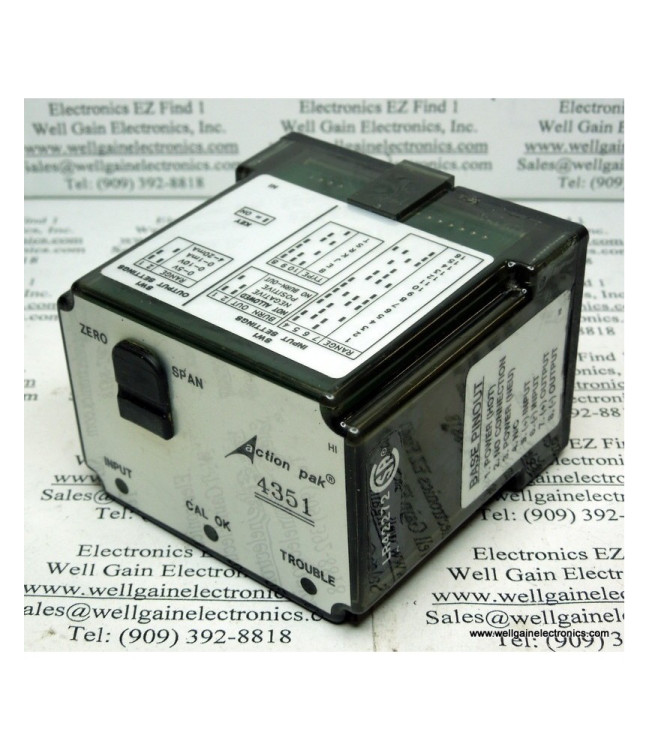 ACTION INSTRUMENTS MDL43512002 CONTROL ACTION INSTRUMENTS MDL43512002 CONTROL