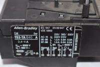 ALLEN BRADLEY 193-TA-A40 MCS OVERLOAD RELAY, IEC, BIMETALLIC, 0.24-0.40A