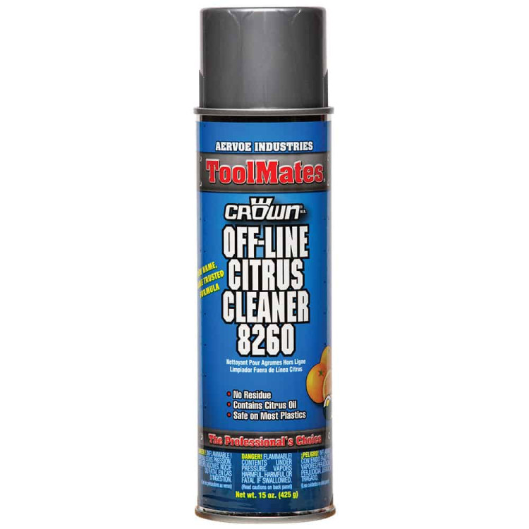 AERVOE INDUSTRIES 8260 (PRICE/CAN, 12CAN/CS) HEAVY DUTY CLEANER & DEGREASER CFC FREE AE