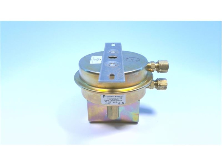 ANTUNES CONTROLS 8021204002 PRESSURE SWITCH AUTO RESET 0.17-6IN WC