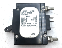 AIRPAX UPL1-1REC5-22515-1 CIRCUIT BREAKER 10AMP 1POLE 250V