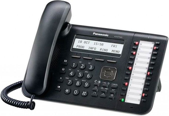 Телефон Системный Panasonic KX-DT543RU, Телефон Системный Panasonic KX-DT543RU,
