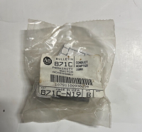 ALLEN BRADLEY 871C-N19 INDUCTIVE PROXIMITY SENSORS, ACCESSORY, CONDUIT ADAPTORS FOR TUBULAR PROXIES, TUBE DIA. 18 MM, TUBE THREAD SIZE M18 X 1