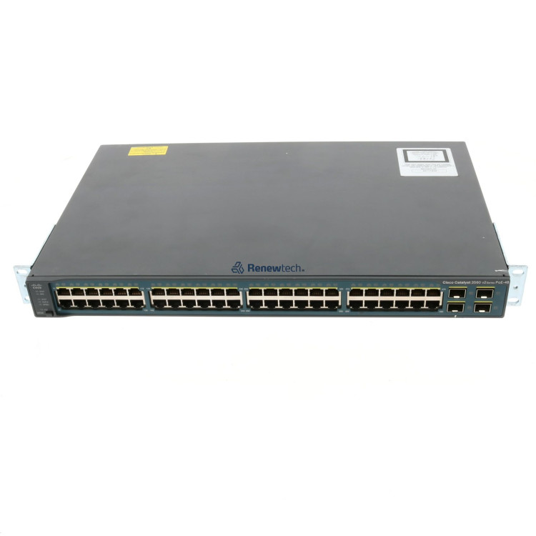 Catalyst 3560V2 48 10/100 PoE + 4 SFP + IPS (Enhanced) Image Catalyst 3560V2 48 10/100 PoE + 4 SFP + IPS (Enhanced) Image
