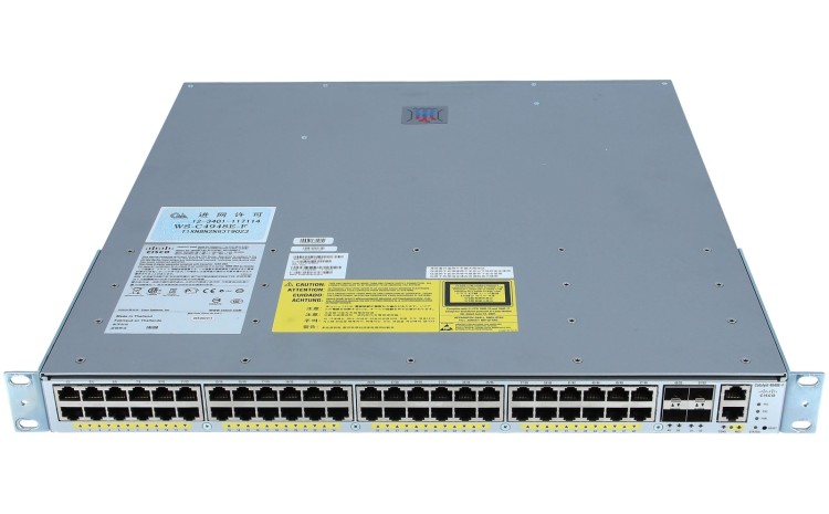 Cat 4948E-F,opt sw,48x 10/100/1000+ 4 SFP+,no PS,Fr Ext