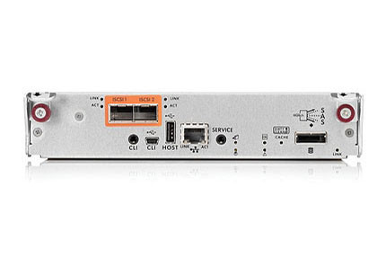 HP P2000 iSCSI DC SFF Modular Smart Array System (incl. 1XP2000 SFF Drive Chassis (AP839A), 2xP2000 G3 iSCSI Controller (BK829A)) replace AJ802A