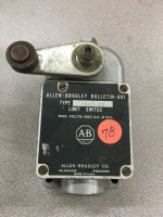 ALLEN BRADLEY 801-ASN2-22 LIMIT SWITCH LEVER TYPE 600VAC/DC BULLENTIN 801