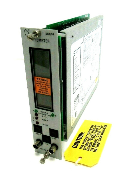 BENTLY NEVADA 3300/50-01-01-01-...  TACHOMETER MONITOR 3300/50