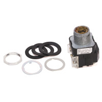 ALLEN BRADLEY 800T-16JX2KB7AX 30.5MM TYPE 4/13 SEL. SWITCH-ILLUM., 3 POS., TRANSFORMER, 120V AC 50/60 HZ, STD. KNOB MAINT.