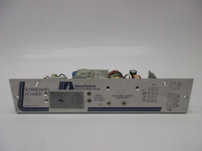 ACME ELECTRIC SWS1525 CONTROL ACME ELECTRIC SWS1525 CONTROL