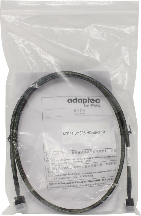 Кабель Adaptec I-HDmSAS-HDmSAS-1M, Кабель Adaptec I-HDmSAS-HDmSAS-1M,
