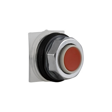 GROUPE SCHNEIDER 9001-KR3R  PUSHBUTTON OPERATOR MOMENTARY EXTENDED RED 30MM