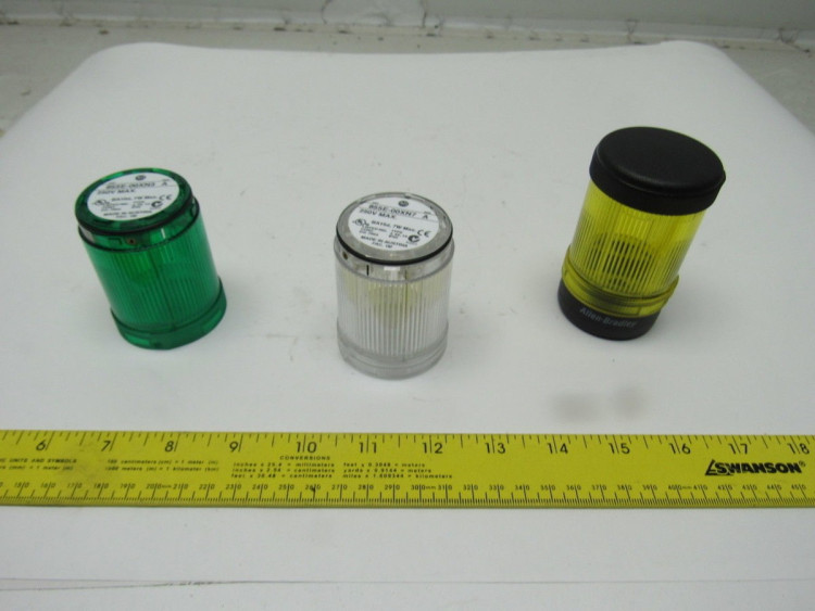 ALLEN BRADLEY 855E-00XN7 CONTROL TOWER STACK LIGHT, 0...250V AC/DC (NO-LAMP MODULE), CLEAR, STEADY NO-LAMP ALLEN BRADLEY 855E-00XN7 CONTROL TOWER STACK LIGHT, 0...250V AC/DC (NO-LAMP MODULE), CLEAR, STEADY NO-LAMP