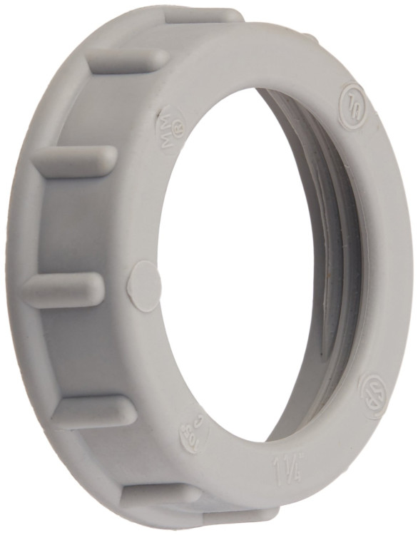 CONDUIT BUSHING 1-1/4INCH INSULATED PLASTIC CONDUIT BUSHING 1-1/4INCH INSULATED PLASTIC