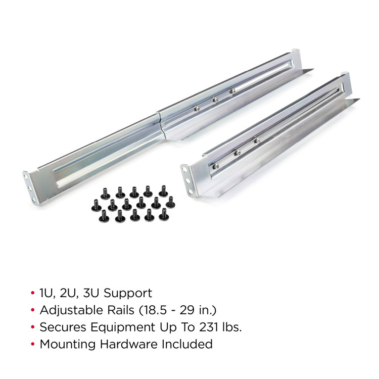 2-RU,4-RU MultiServices Platform Spare Kit, Rails+Adaptor