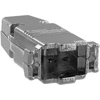 HOOD D-SUB METAL W/HARDWARE