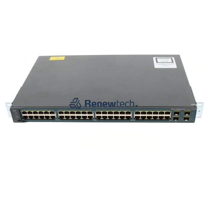 Catalyst 3560V2 48 10/100 PoE + 4 SFP + IPB (Standard) Image