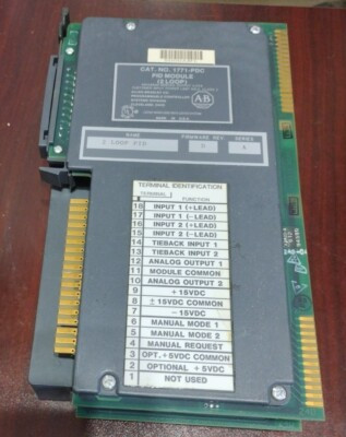 ALLEN BRADLEY 1771-PDC CONTROL MODULE PID 2LOOP ALLEN BRADLEY 1771-PDC CONTROL MODULE PID 2LOOP