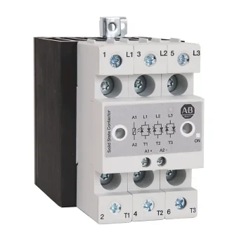 ALLEN BRADLEY 156-A20-CB3 156 SOILD STATE CONTACTOR, 30 AMPERES, LINE VOLTAGE 24-480V AC, CONTROL VOLTAGE 5-24 V DC, THREE PHASE ALLEN BRADLEY 156-A20-CB3 156 SOILD STATE CONTACTOR, 30 AMPERES, LINE VOLTAGE 24-480V AC, CONTROL VOLTAGE 5-24 V DC, THREE PHASE